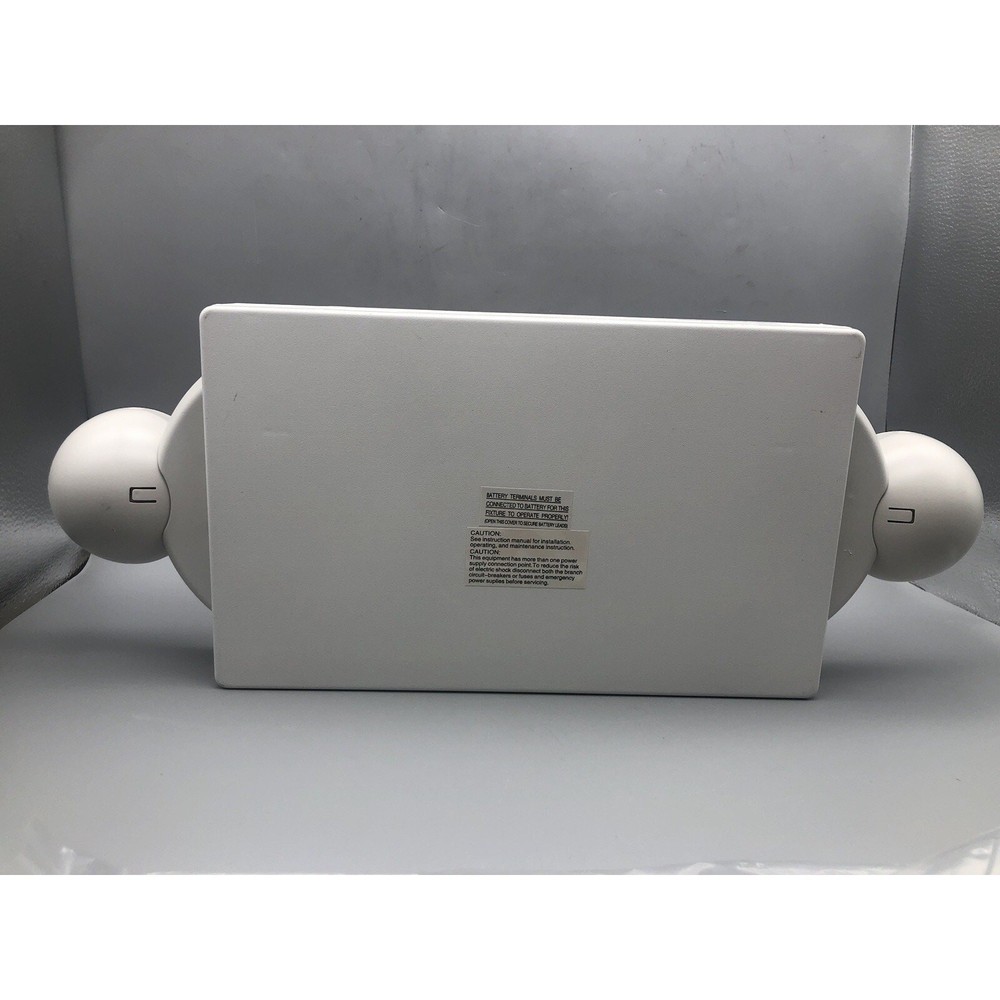 LED Exit Sign Emergency Light Compact Combo single face w/Battery Backup *READ