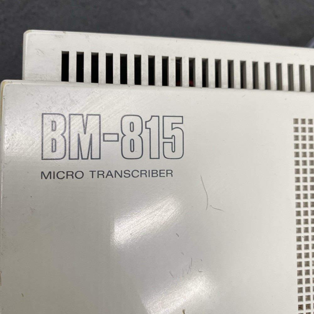 SONY BM-815 MICRO TRANSCRIBER MADE IN JABAN TESTED