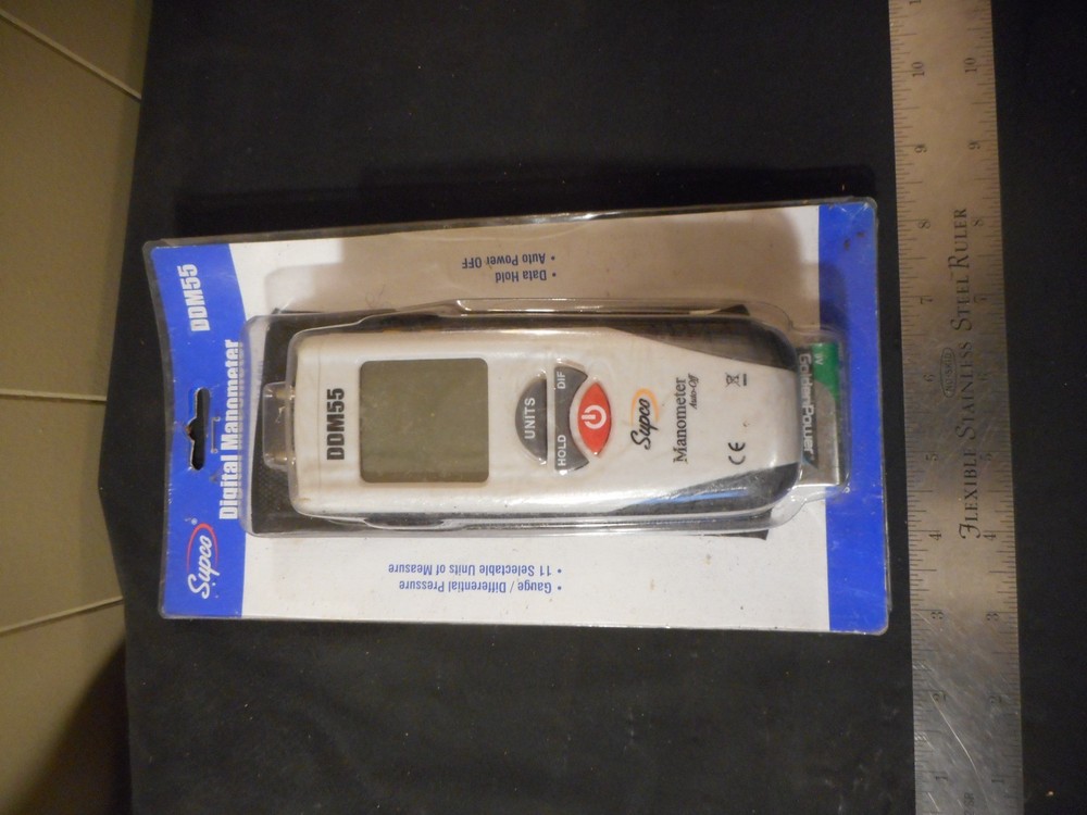 Supco DDM55 Digital Manometer NEW