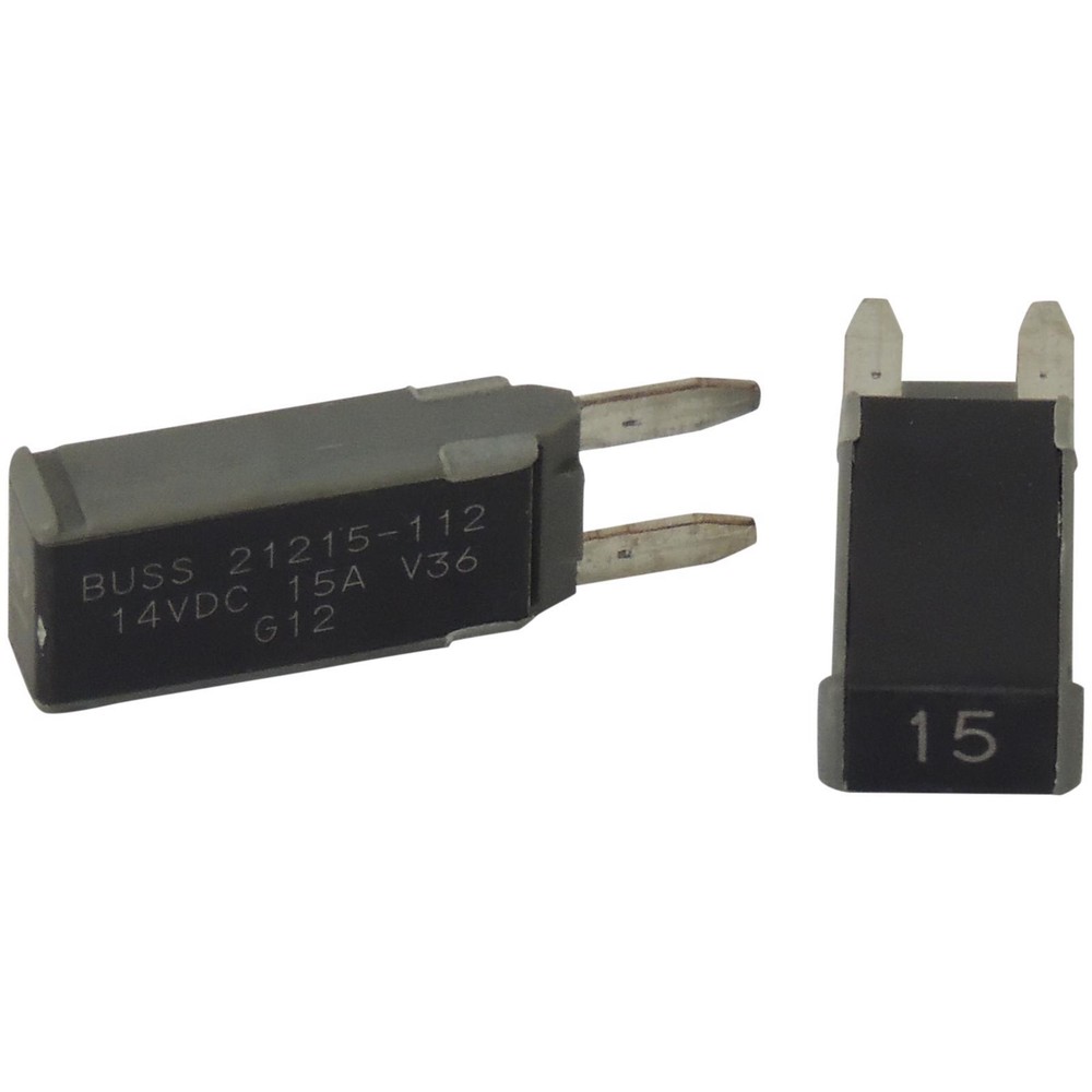 CB212 15 Bussman Circuit Breakers 2-Pack Type II Reset ATM Footprint 14VDC 15A
