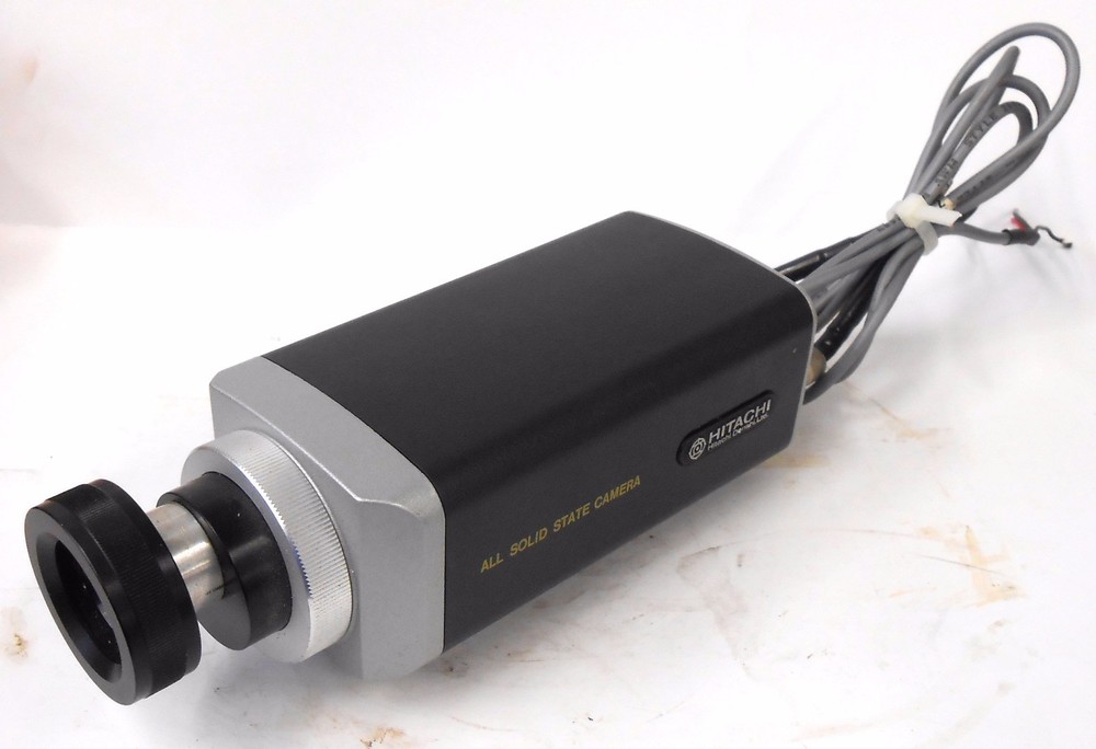 HITACHI DENSHI  KP-120U CCTV ALL SOLID STATE CAMERA, 0.3 AMP, DC 9V