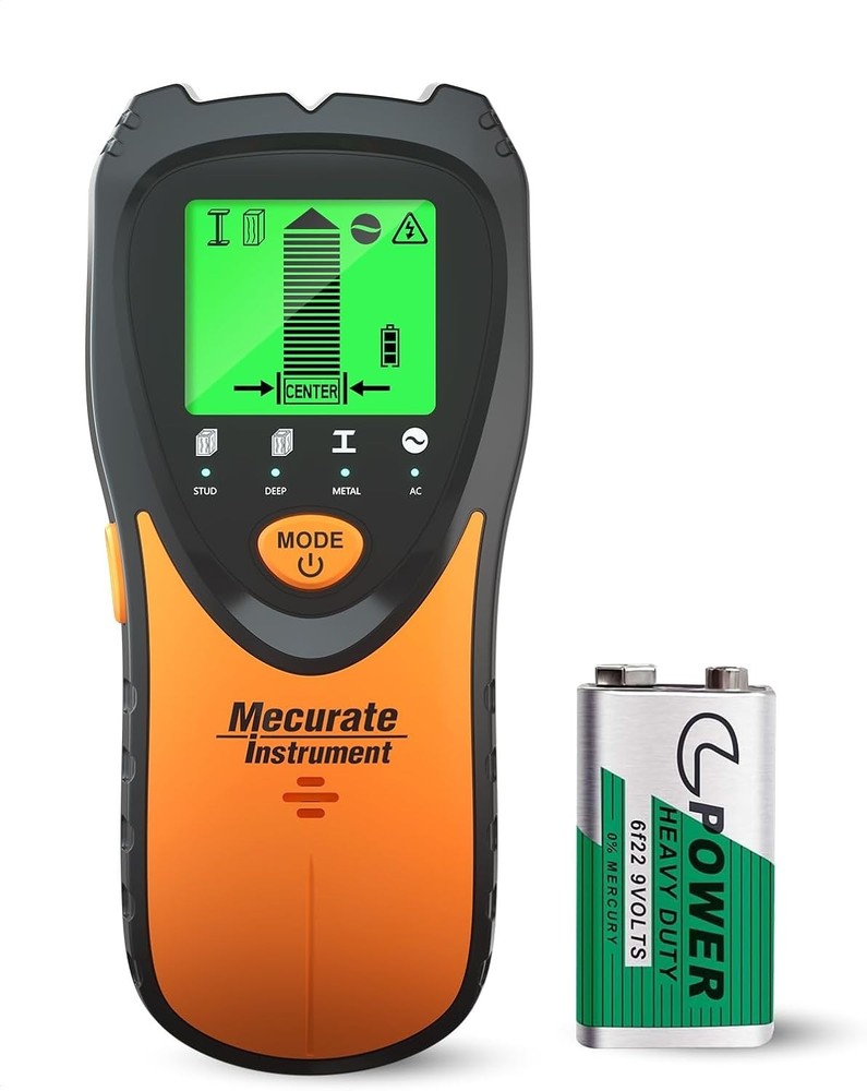 Advanced 5-in-1 Wall Scanner with LCD & Live Wire Detection for DIY Projects