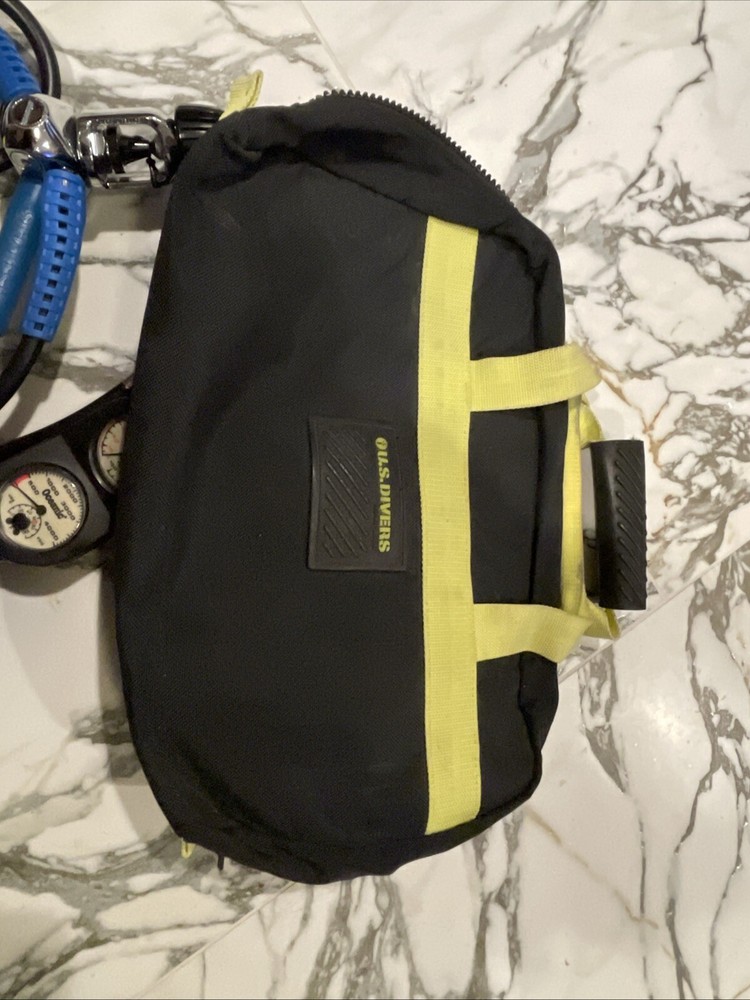US Divers Aqua Lung Conshelf SAE Regulator with Console