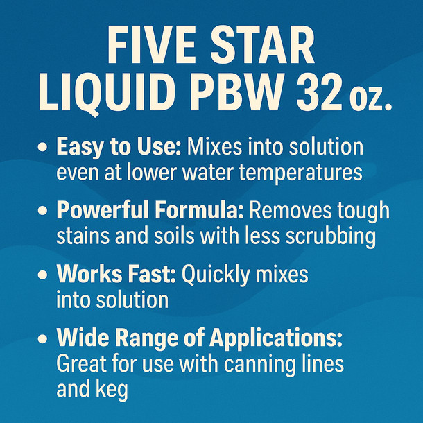 Five Star Five Star Liquid PBW 32 oz.
