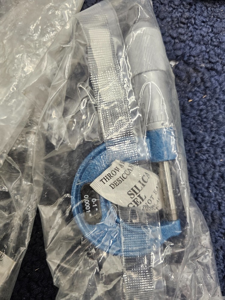 7 Pieces Micrometer Hardware Assembly Blue Different Sizes