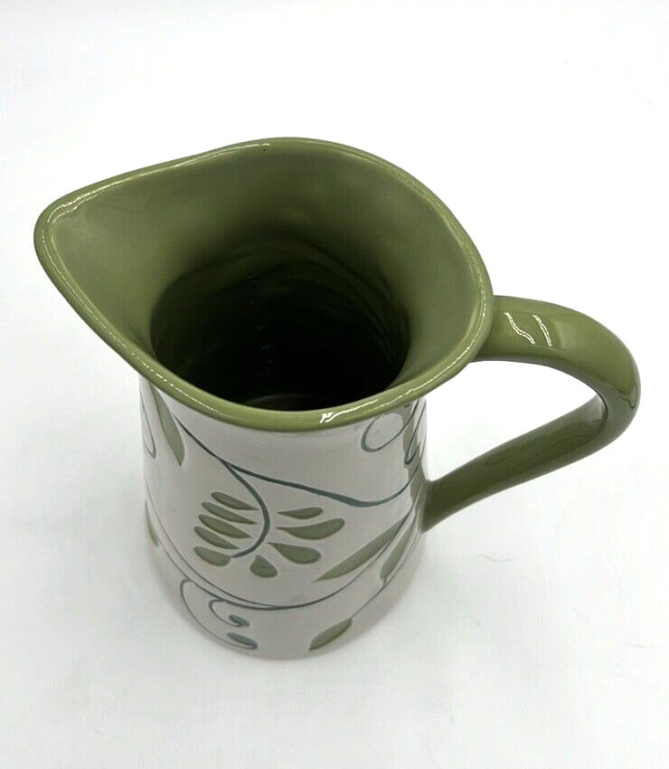 DEMDACO “Fleurish” Ceramic 64 Ounce Pitcher 2007