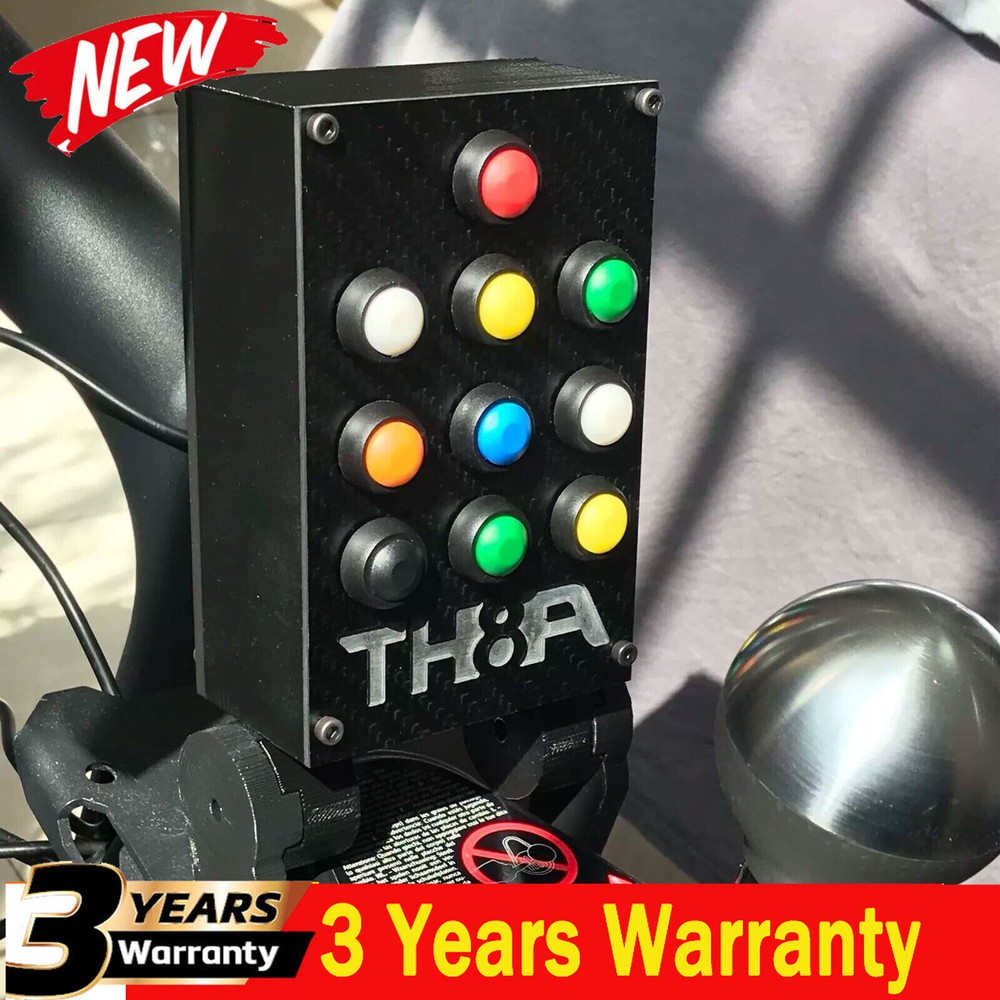 Simplayer TH8A Racing Control Box SIM Racing Control Box Carbon Fiber Panel