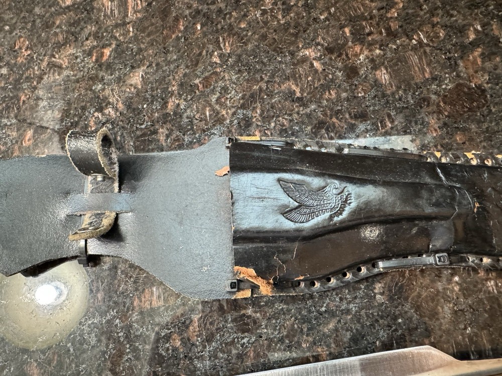 Vintage Knife - Carved Handle