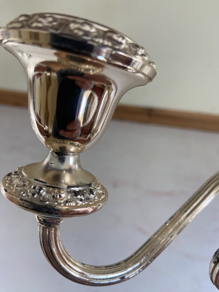 Vintage 3 Arm Candelabra