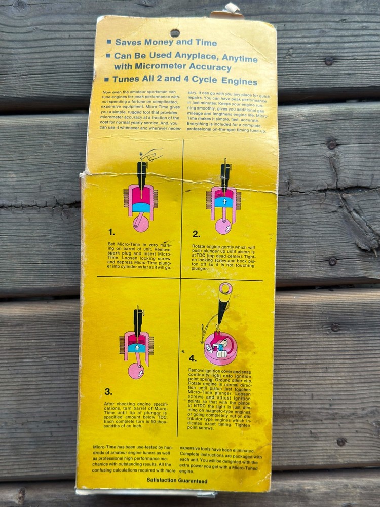 Vintage Compu Industries Micro-Time Small Engine Timing System