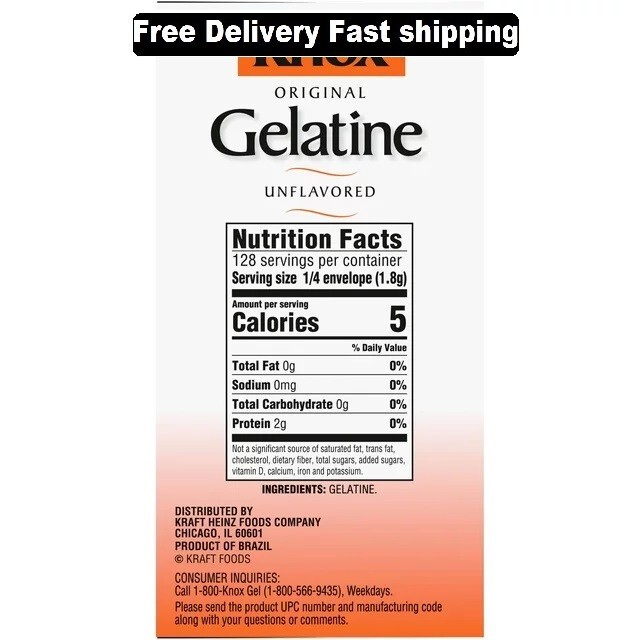 Knox Original Unflavored Gelatin (32 Ct Packets)~