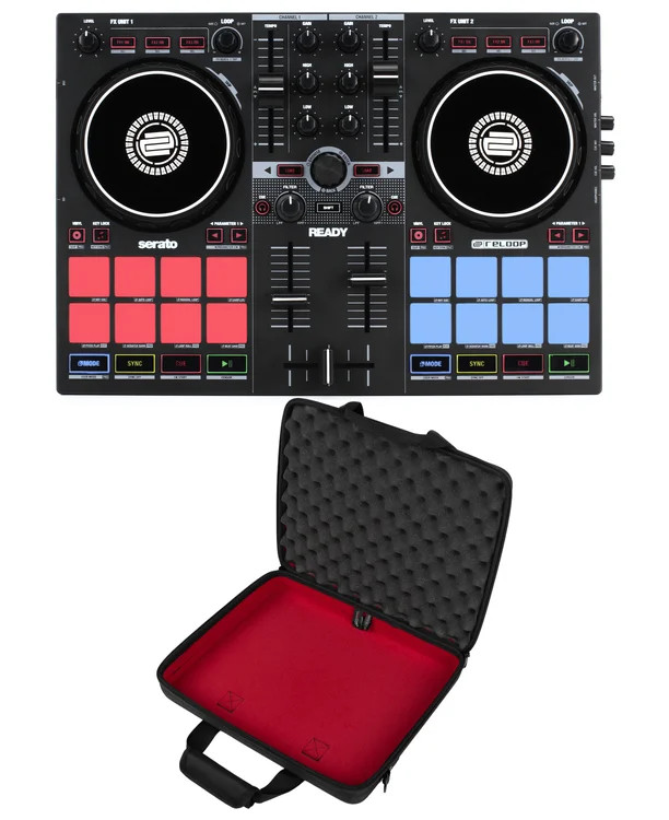 Reloop Ready 2-channel DJ Controller with Soft Case