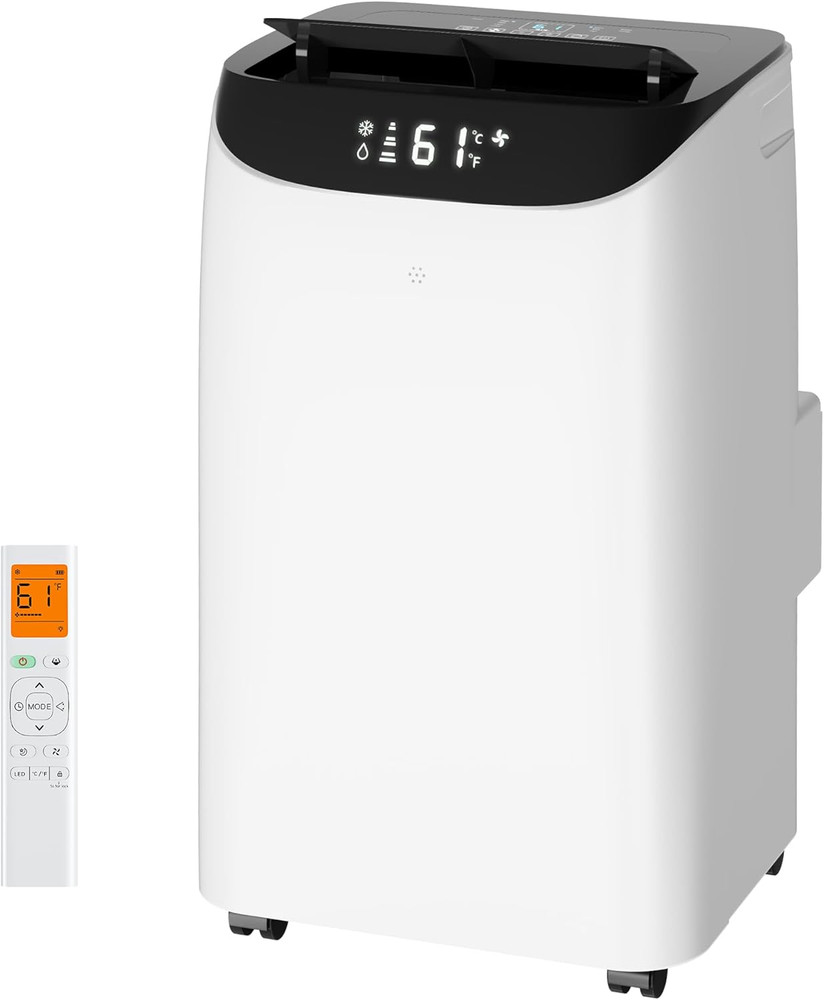 Inverter 16000 BTU Portable Air Conditioner, 3 in 1 Portable Ac Unit Cools up fo