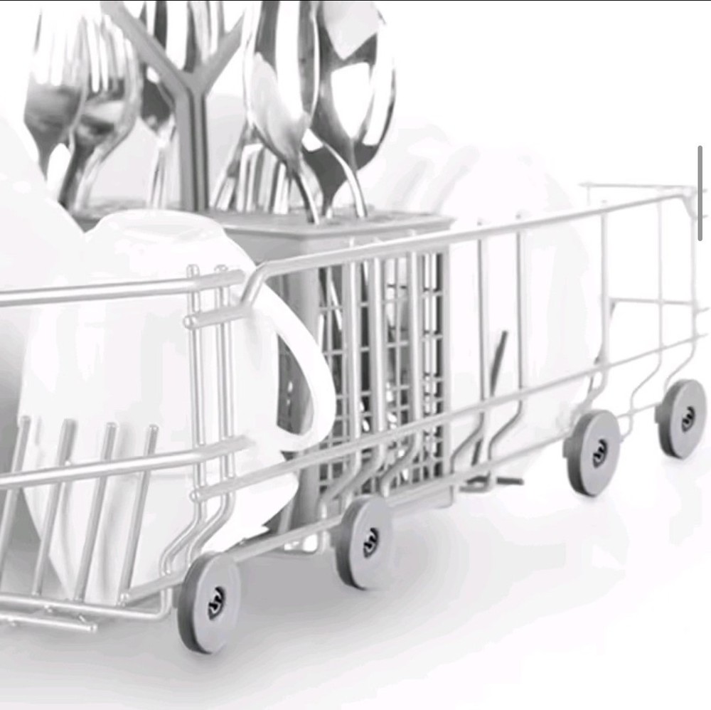 8X Lower Bottom Dishwasher Basket Wheels For Dishlex
