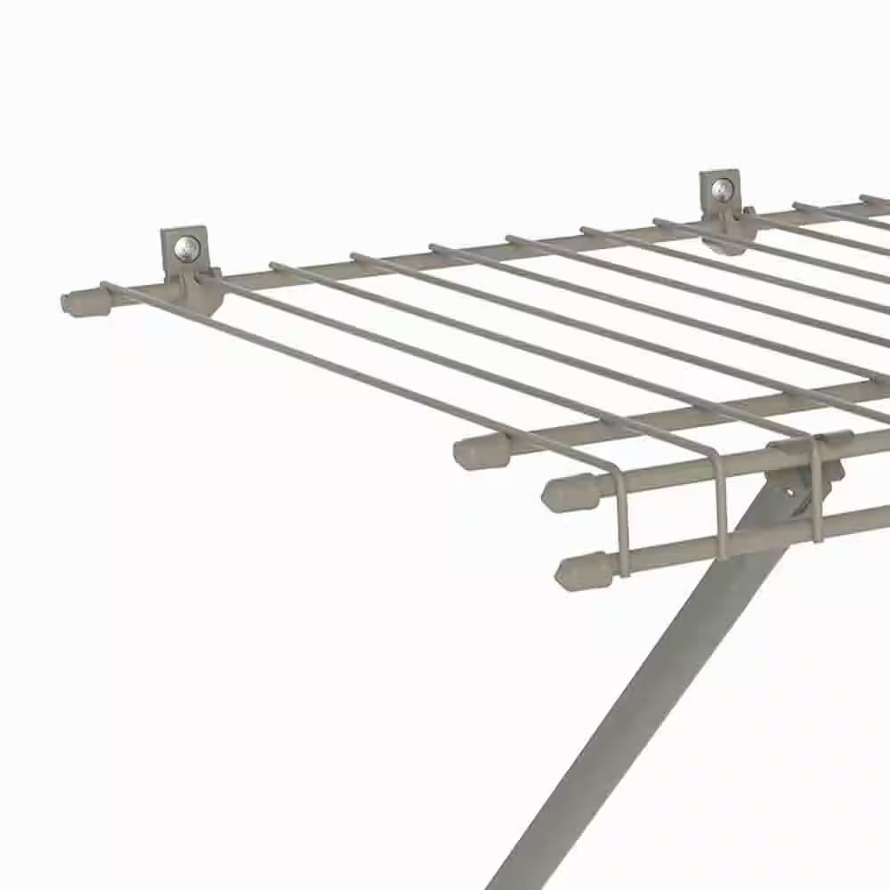 1/4 In. Nickel Shelf End Caps for Ventilated Wire Shelving (20-Pack)
