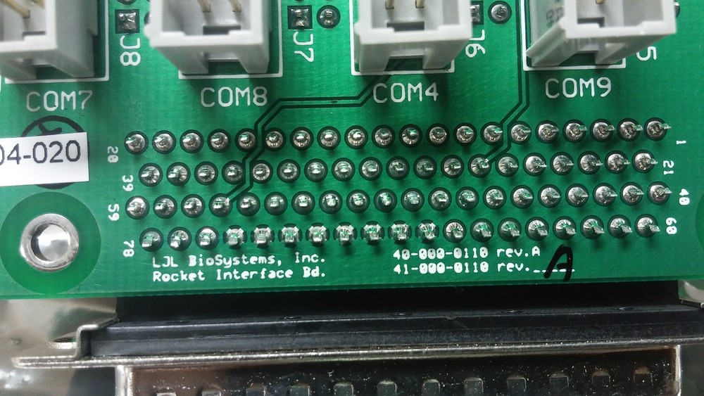 MOLECULAR DEVICES LJL BIOSYSTEMS 40-000-0110 ROCKET Interface Board 41-000-0110