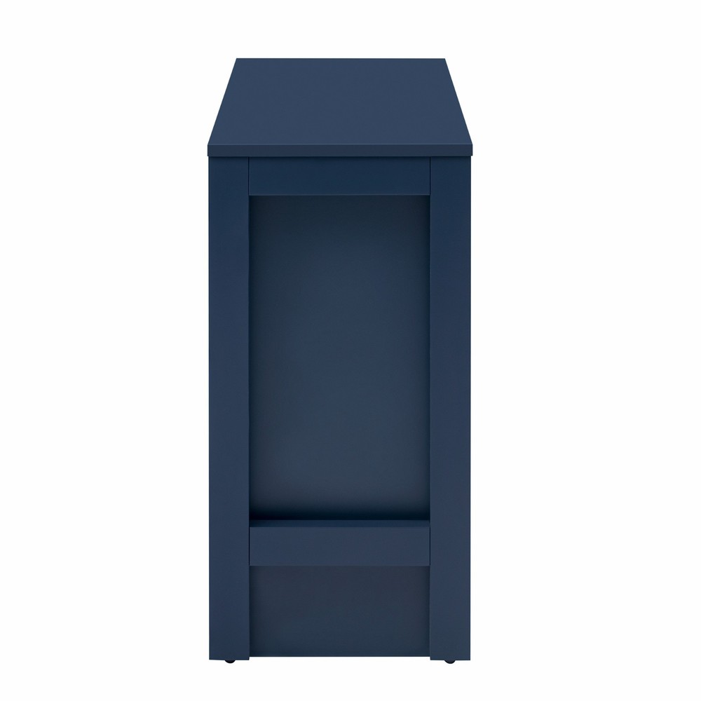 89.7'' Multifunctional Wooden Sideboard (Extendable Table, 2 Doors+3 Drawers)