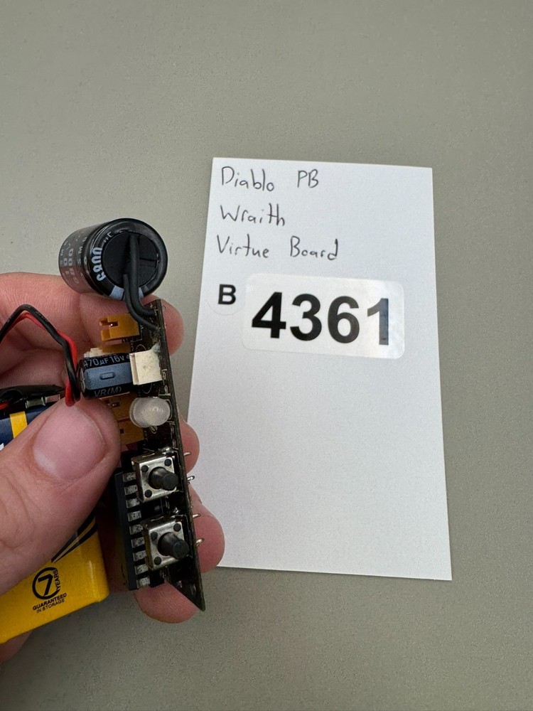 Diablo Wraith PB Virtue Board