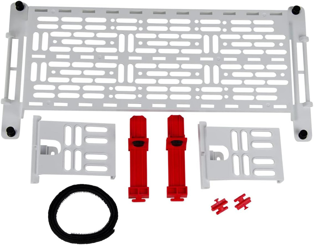 AC1050-EMK Mounting Plate, White/Red