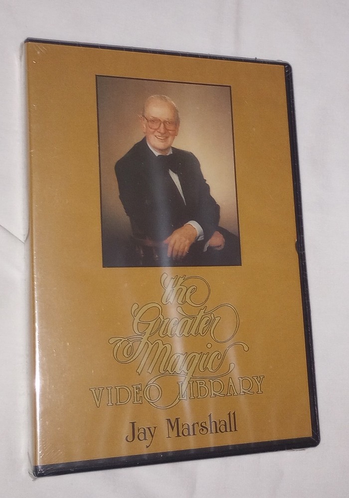Jay Marshall Dvd Table Crap Impromptu Magic Martin Gardner Stevens Lefty Vent