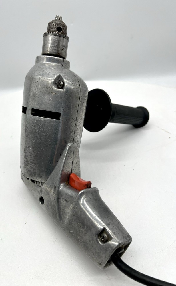 Chicago Electric Variable Speed Reversible 3/8" Drill w/ Auxiliary Side Handle