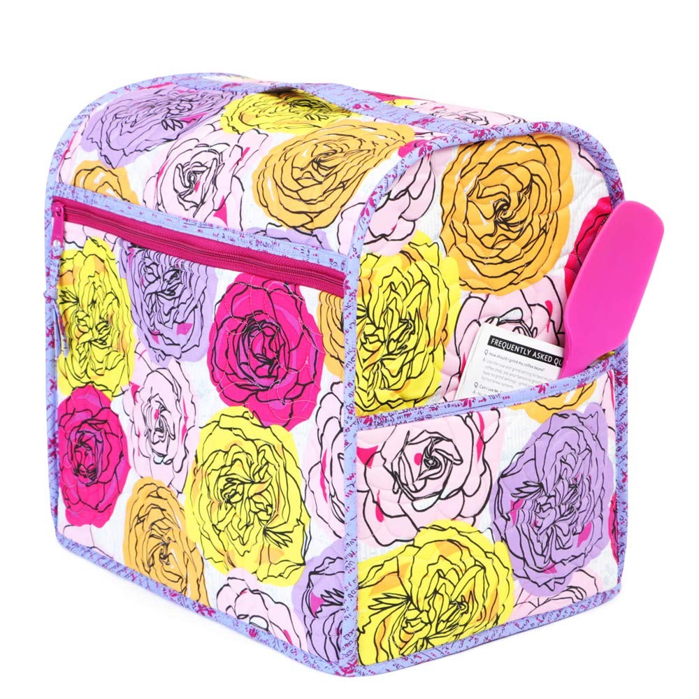 Quilted Stand Mixer Cover Sewing Pattern with Pocket Adjustable Sizes