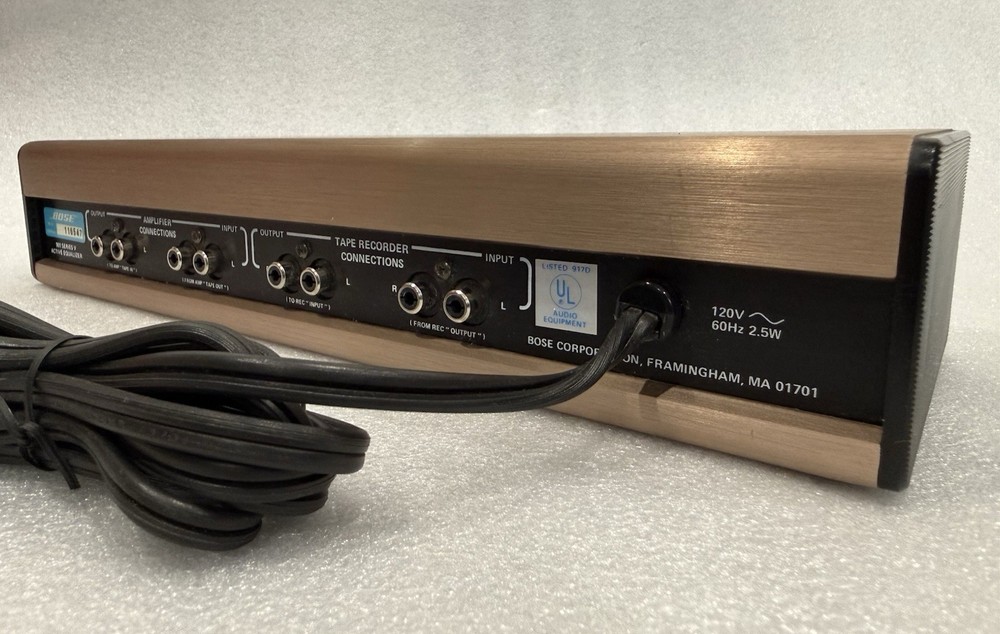 Bose 901 Series V Active EQUALIZER EXCELLENT Cond. • Powers On