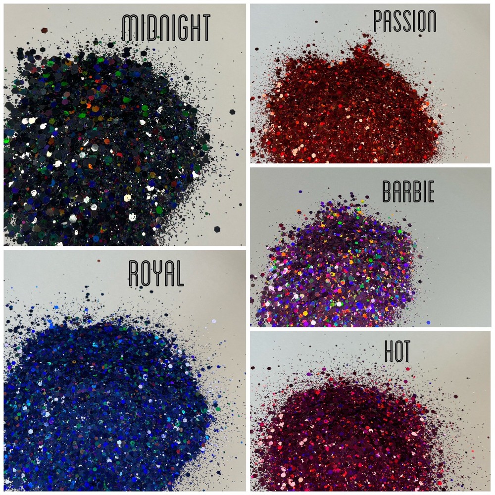 holographic chunky glitter