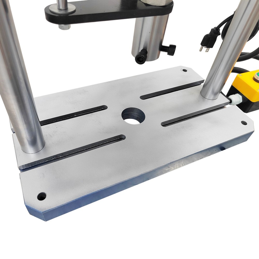 1763Lbs/800Kg Pneumatic Punch Press Machine w/Controller Dual Columns Two Boards