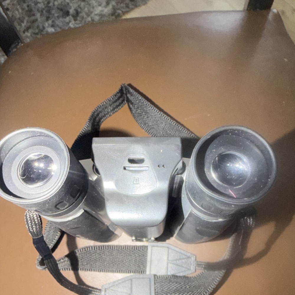 Digital Night Vision Binoculars with Display Screen Black Silver