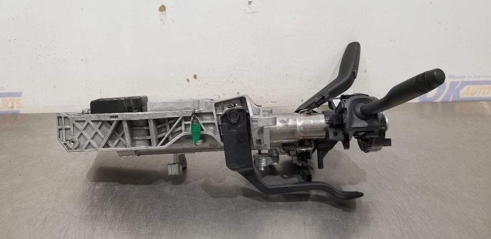 20 CHEVY SILVERADO 1500 LT STEERING COLUMN 5.3L KEYLESS IGNITION