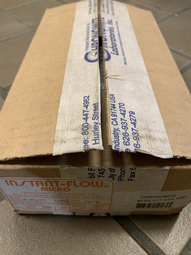 Chronomite M-20L/277 Instant-Flow Electric Tankless Water Heater