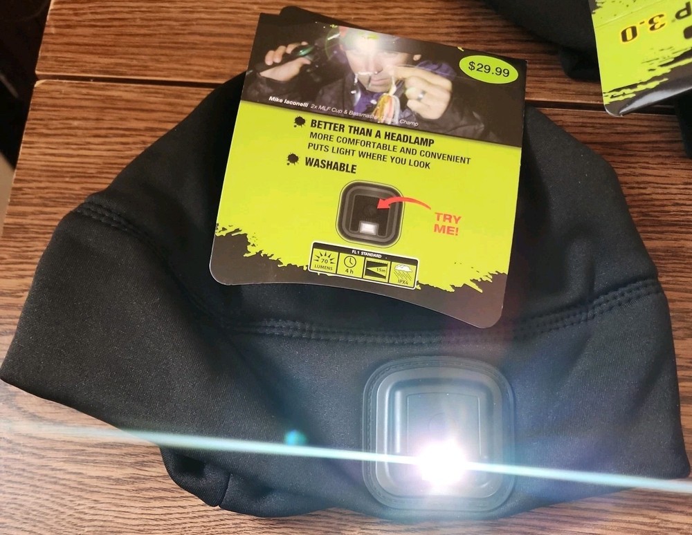Panther Vision Rechargeable Headlamp In A Hat