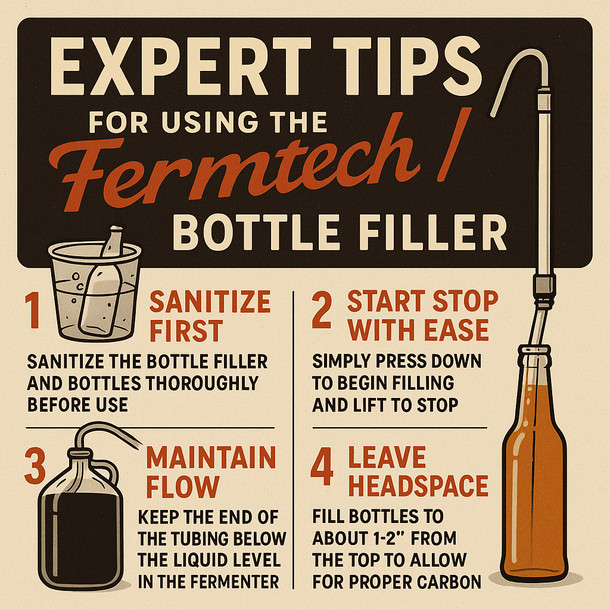 Fermtech 3/8in Fermtech Bottle Filler