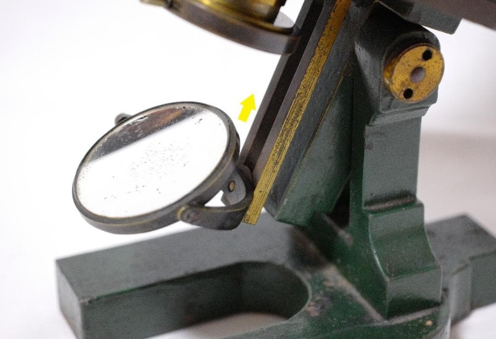 microscope antique E. mester's bacterial microscope