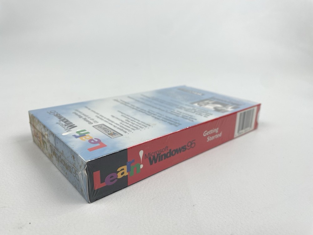 Microsoft Learn Windows 95 New Sealed VHS Winstruct Getting Started
