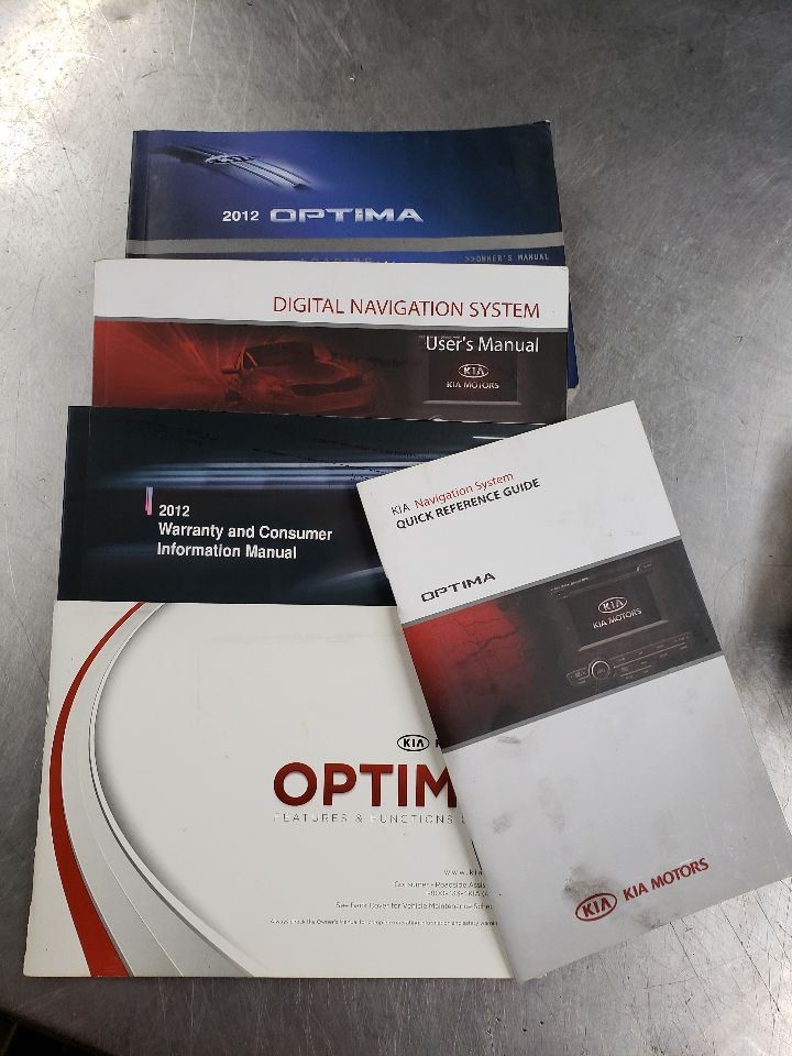 OPTIMAKIA 2012 Owners Manual 1232444