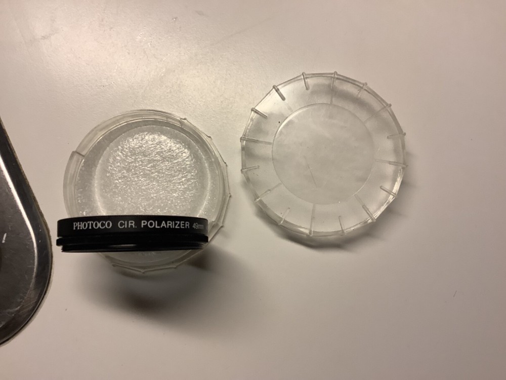 Used Photoco Cir Polarizer 49 mm Lens Filter
