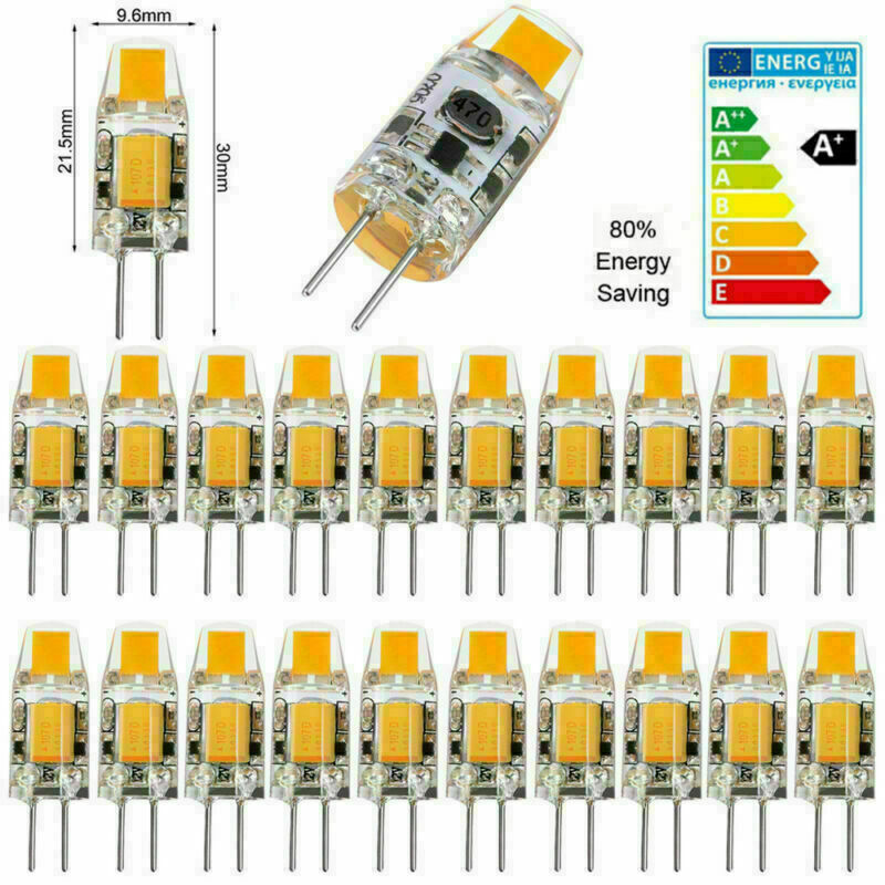 G4 LED COB Bulb Light 3W 6W AC DC 12V Replace Halogen Lamp