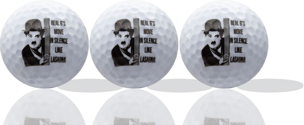 Chaplin Golf Balls 3 Pack • Great Gift Idea • Perfect Gift for Anyone!