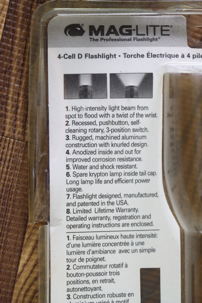 MATCO Tools USA MAG-Lite 4-CELL"D"