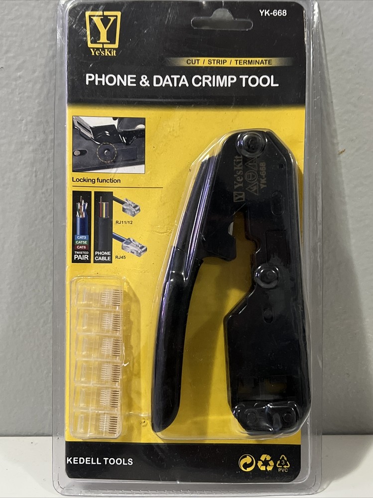 Phone And Data Crimp Tool