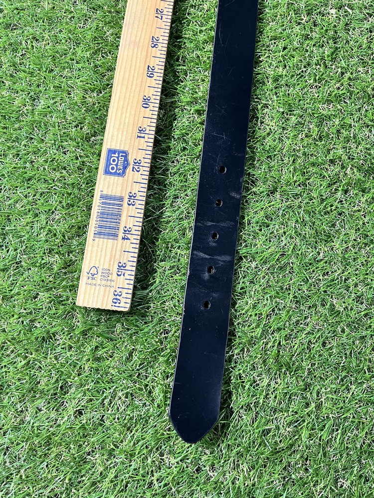 Fossil Black Leather Belt Size 40 M