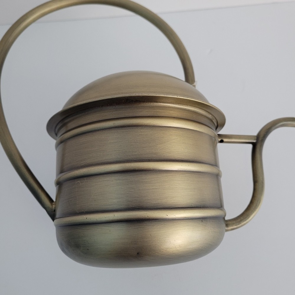 Brass Watering Can  9" H NEW