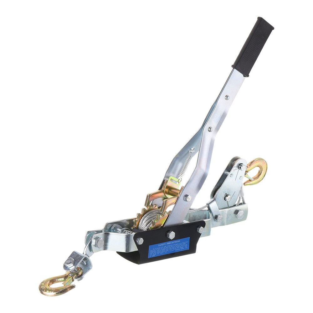Come Along Winch,4 Ton Winch,Hand Cable Puller with 2 Hooks