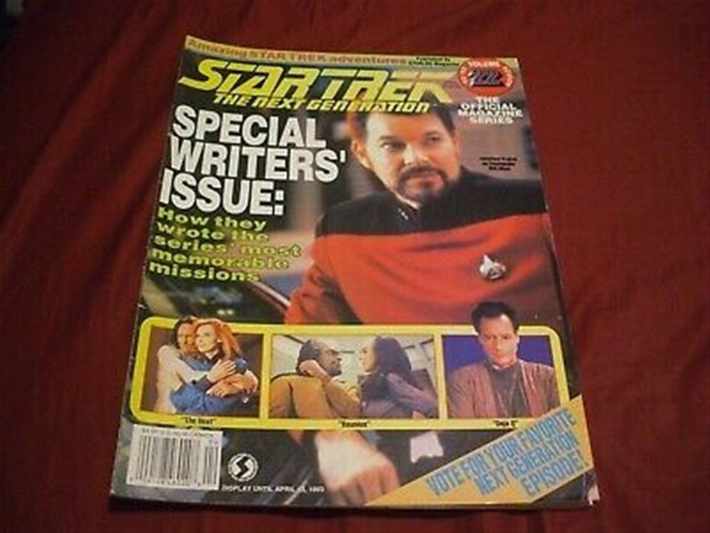 STAR TREK THE NEXT GENERATION Magazine - APRIL 1993