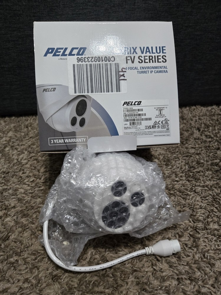 Pelco IFV523-1ERS Turret Environmental Wired IP Network Camera