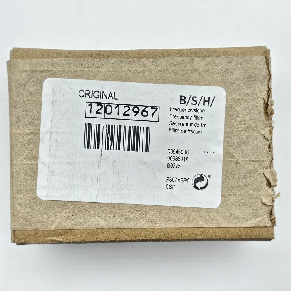 Bosch Frequency Filter #12012967 *OPEN BOX, NEVER USED OEM*