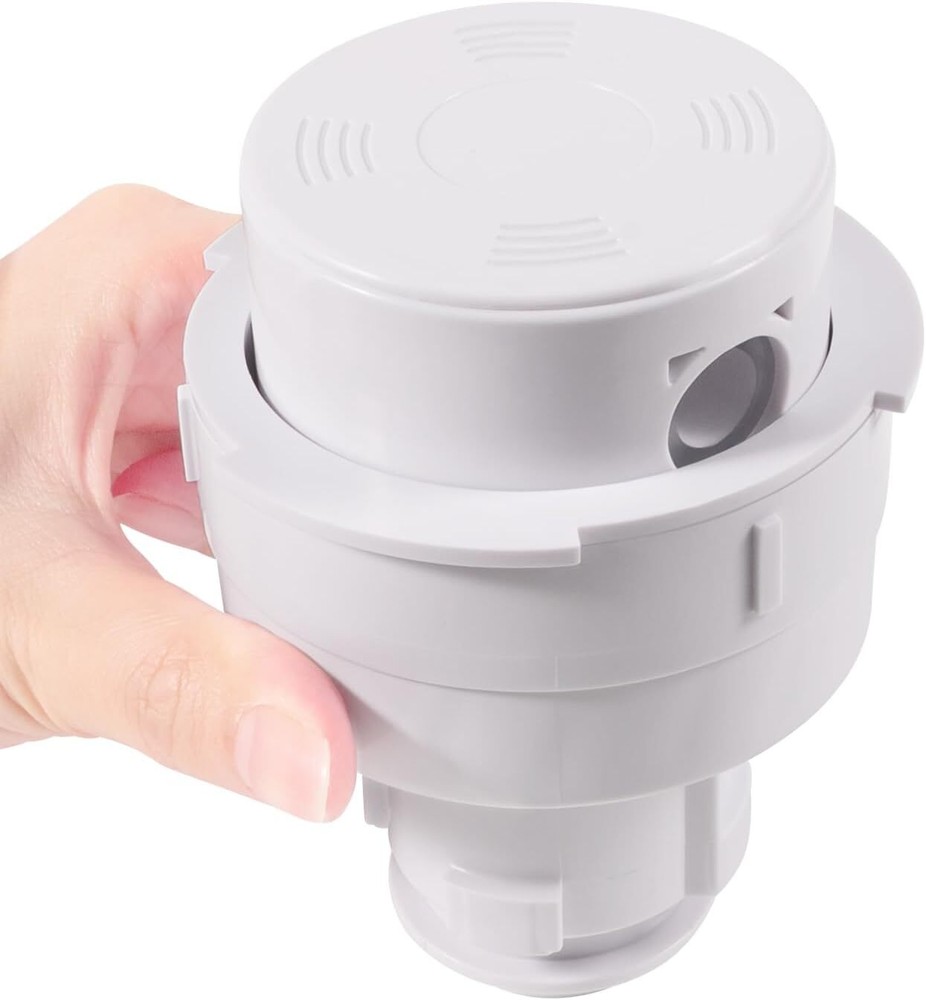Rotating Head Nozzle Fits for PCC2000 in-Floor Cleaning System / White
