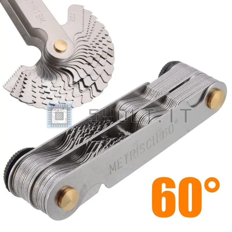 Metric Inch Thread Meter 60 Degree Screw Step